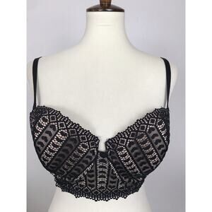 Adore Me Bra Nymphadora Contour Heart Balconette Lingerie
